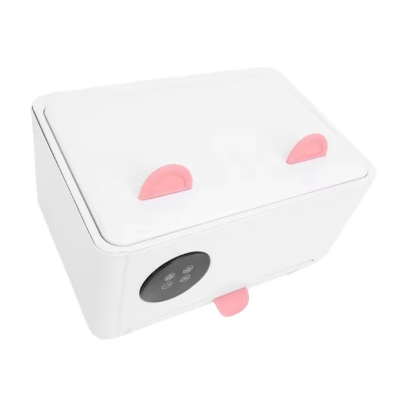 Baby Wipe Warmer - WOTT-家庭用ベビーシャワー用ベビーワイプウォーマー、調整可能で安全な携帯用ベビーウェットワイプディスペンサー、温め機能付き