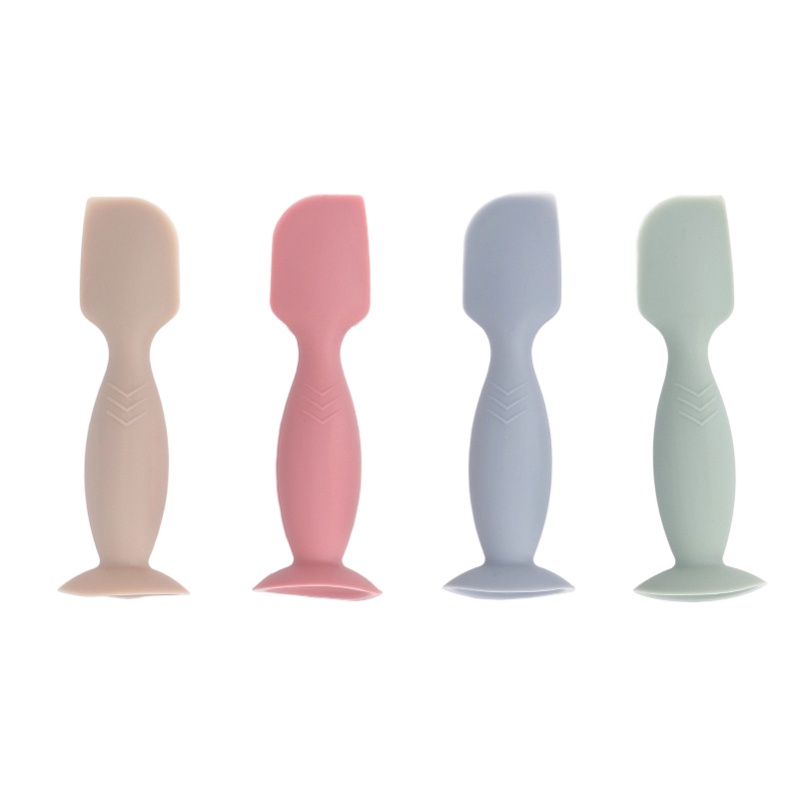 Baby Products Cream - 4 個ベビーおむつクリームスパチュラソフト新生児必需品シリコーンベビーお尻ペーストアプリケーター