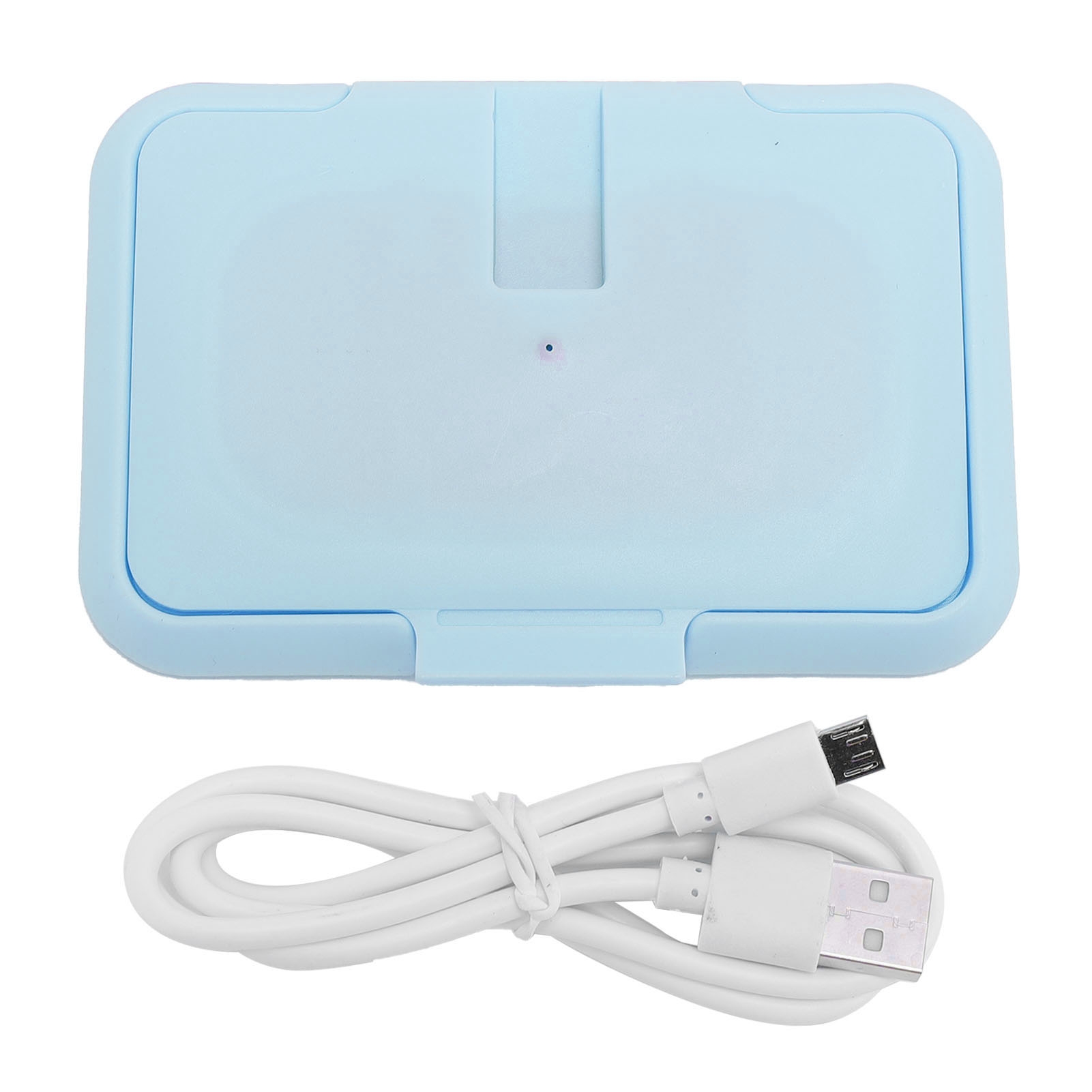 Baby Wipe Warmer - 赤ちゃん用ウェットティッシュウォーマー。一定温度を保ち、持ち運び可能なUSB接続式で、ご家庭や車内での使用に最適。