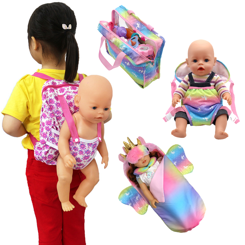 Baby Products Gift Pack - 新生児用ドールバッグ 人形発信パック アウトドアキャリングバッグ 人形バックパックアクセサリー 女の子へのギフト