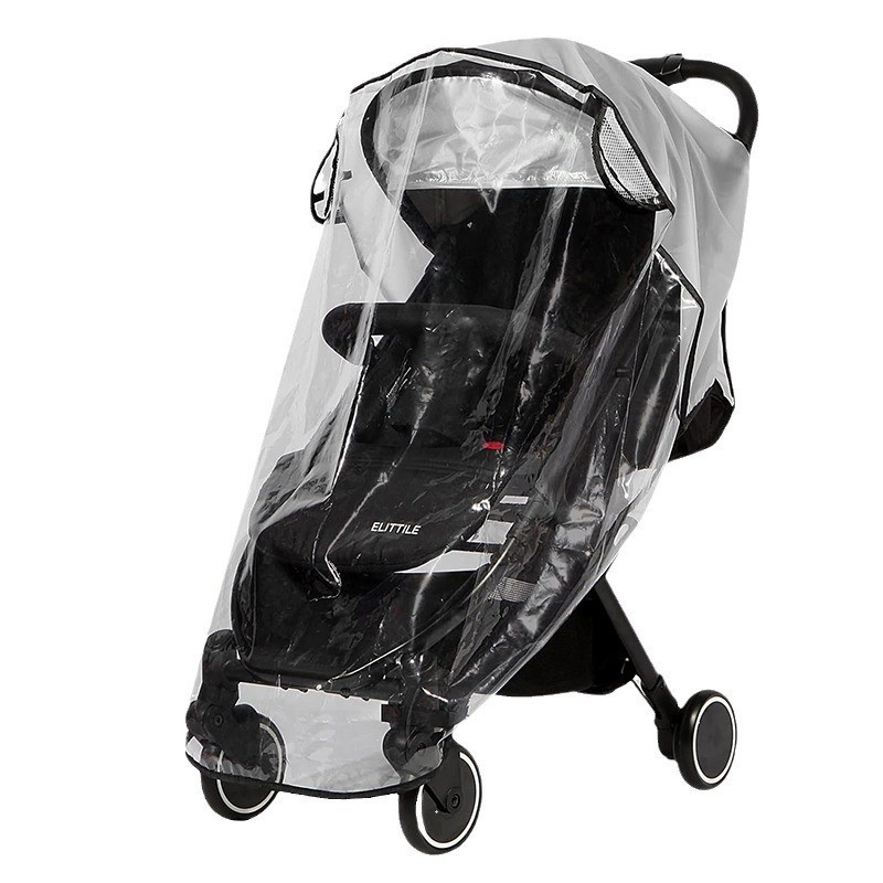 Stroller Rain Cover - ユニバーサルベビーカーレインカバー乳母車防風カバー冬暖かい天候シールドベビーカートレインコートベビーカーアクセサリー