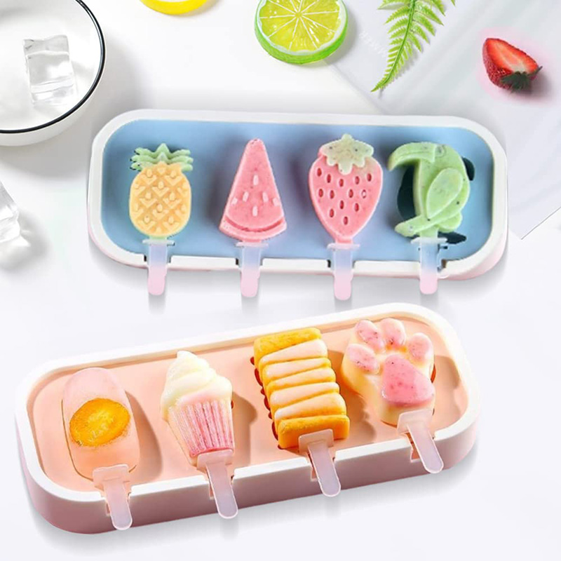 アイスキャンデー型キッズベビーかわいい形状シリコーンミニアイ - Baby Products Cream のレビューと価格