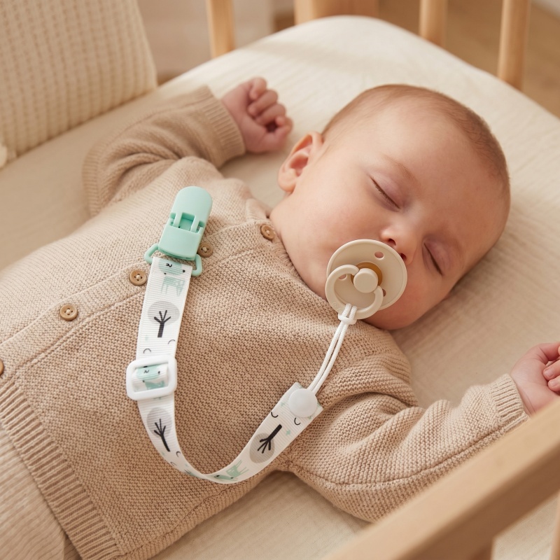 固定ボタン付きベビーおしゃぶりクリップチェーン、リボン型おし - Baby Products Moisturizer のレビューと価格