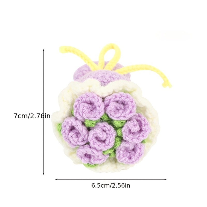 15 パック手編みブーケ完成品かわいいフルシェイプ結婚式の装 - Baby Products Gift Pack のレビューと価格