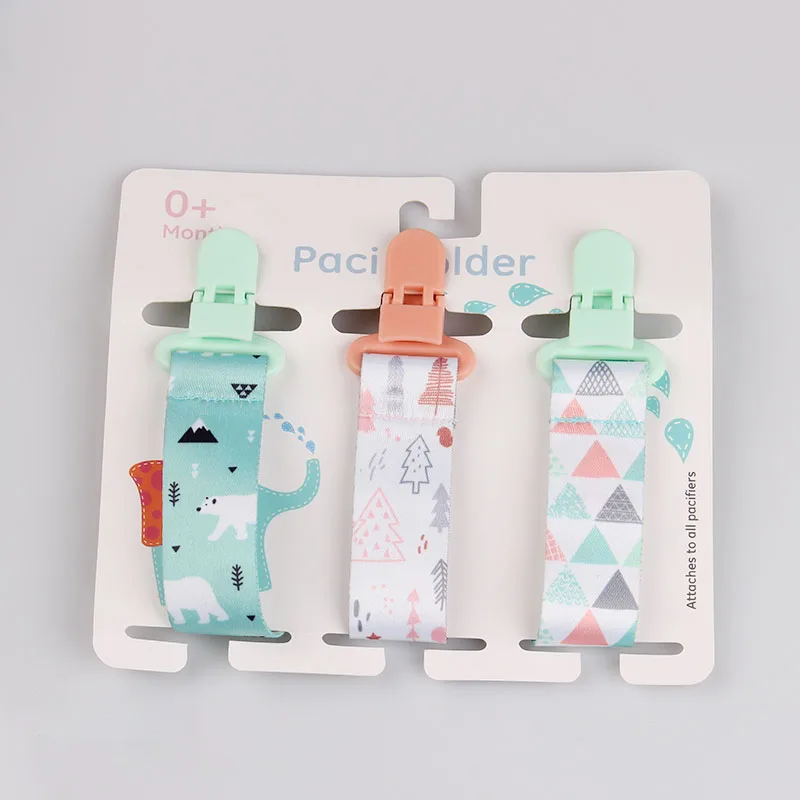 3 ピース/ロット漫画プリントベビーおしゃぶりクリップおしゃ - Baby Products Moisturizer のレビューと価格