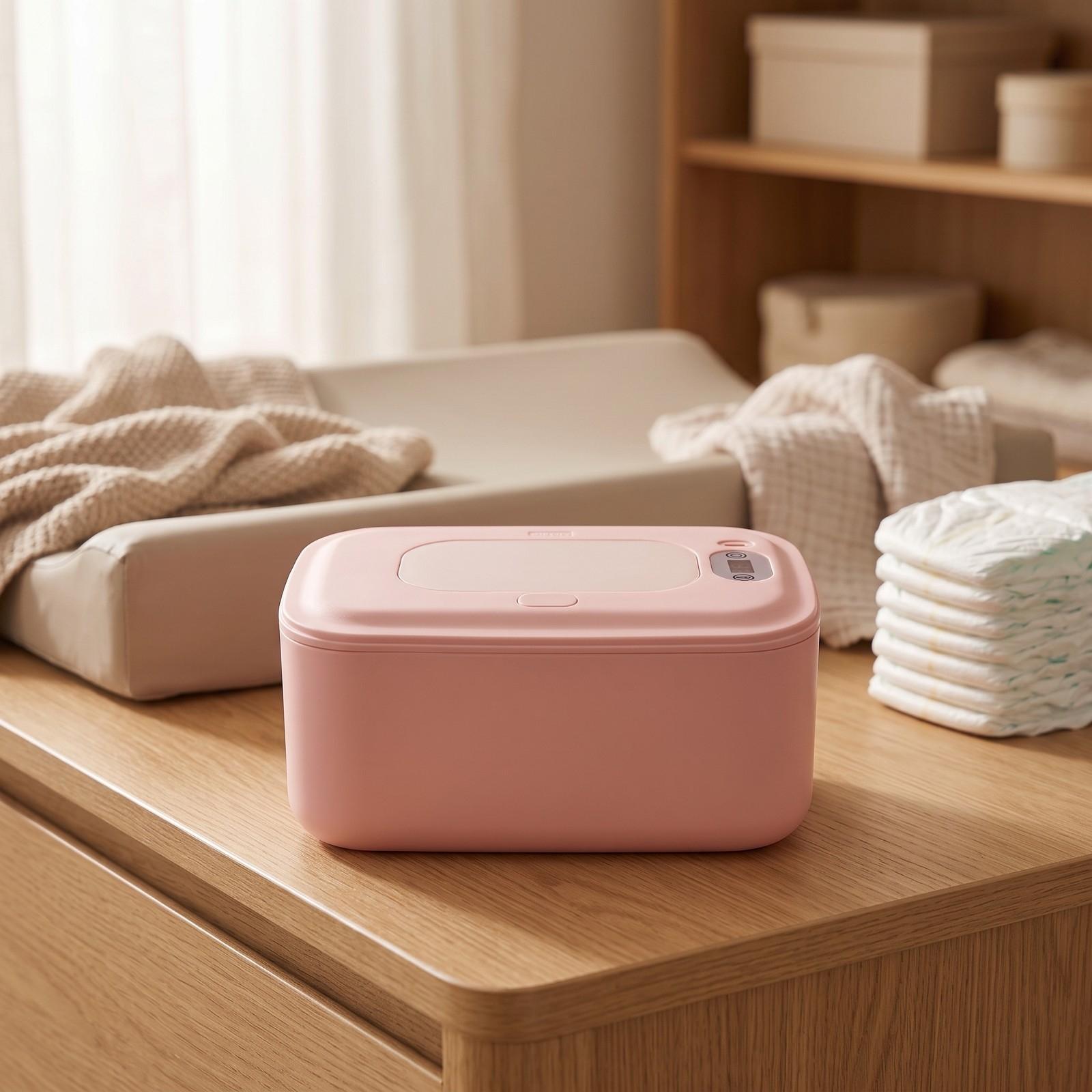 USB給電式の加熱ベビーワイプウォーマー、新生児向けコンパク - Baby Wipe Warmer のレビューと価格