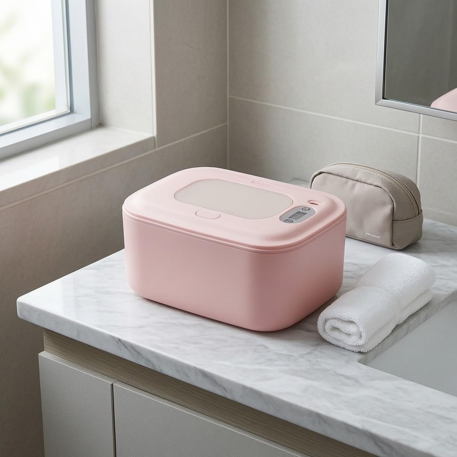 USB給電式の加熱ベビーワイプウォーマー、新生児向けコンパク - Baby Wipe Warmer のレビューと価格