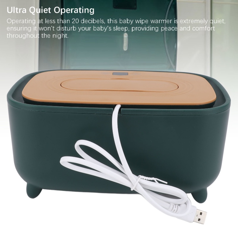 調節可能なベビーワイプウォーマー USB 静音ポータブル 1 - Baby Wipe Warmer のレビューと価格