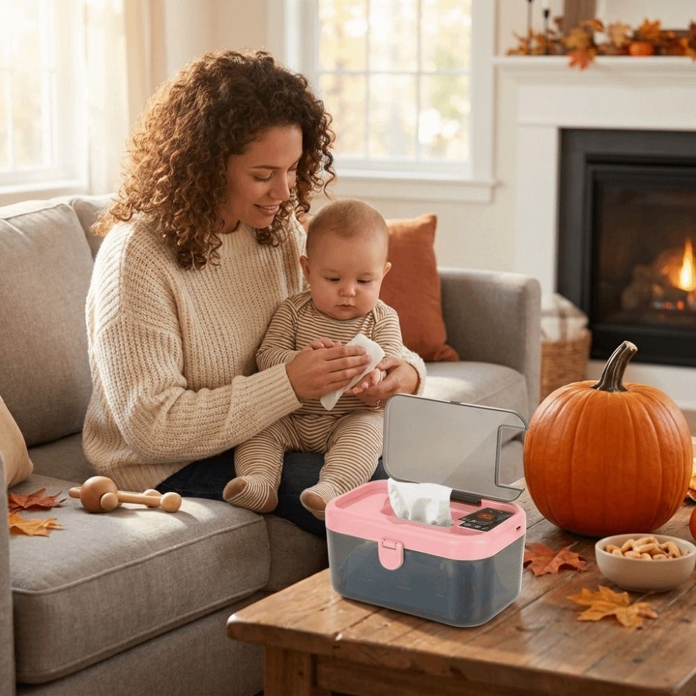 急速加熱ベビーワイプウォーマーケース 3段階温度調節 小型車 - Baby Wipe Warmer のレビューと価格