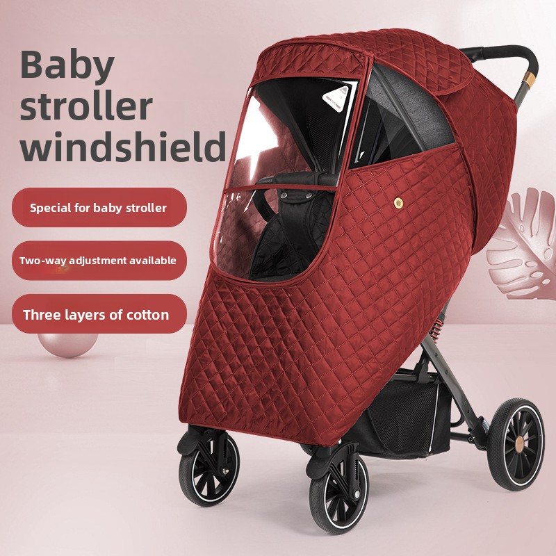 ユニバーサルベビーカーレインカバー：幼児用ベビーカー/傘型ベ - Stroller Rain Cover のレビューと価格