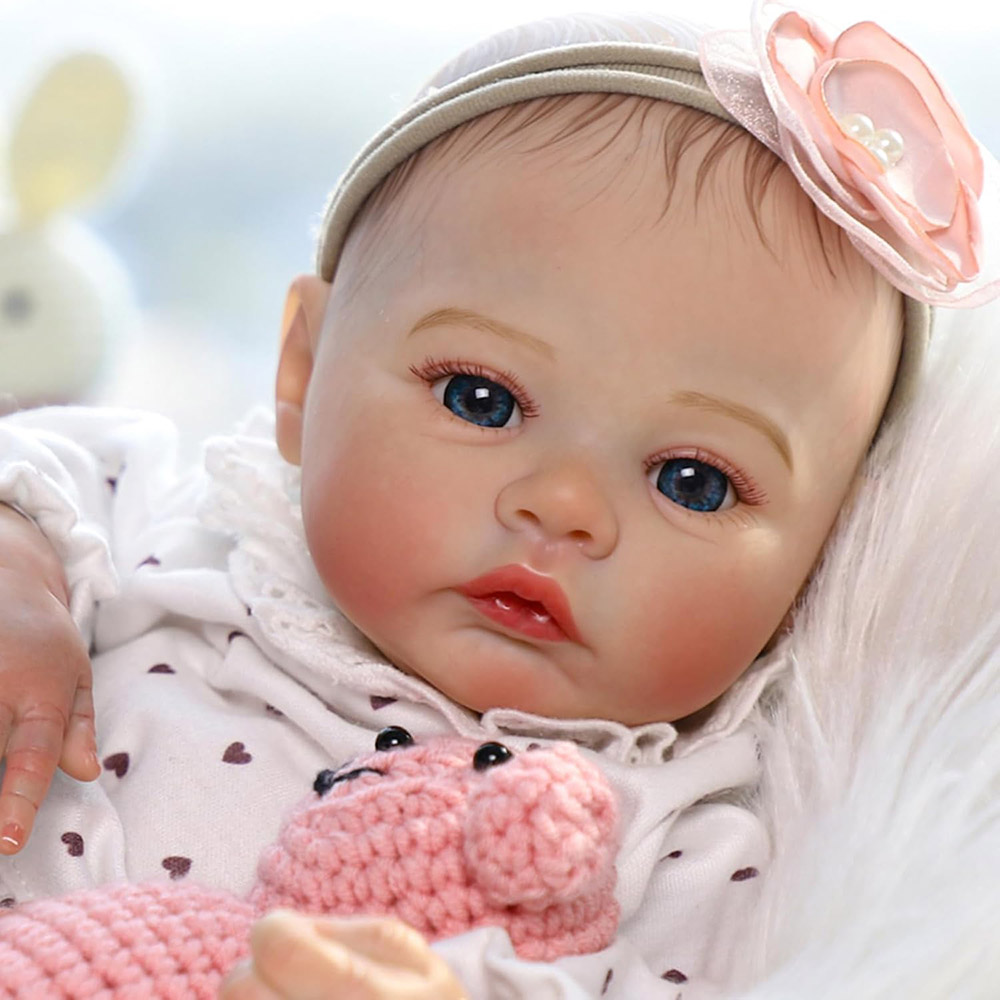 48cmのベビードール、リアルな全身シリコンビニール製、リア - Baby Products Kit For Newborn のレビューと価格