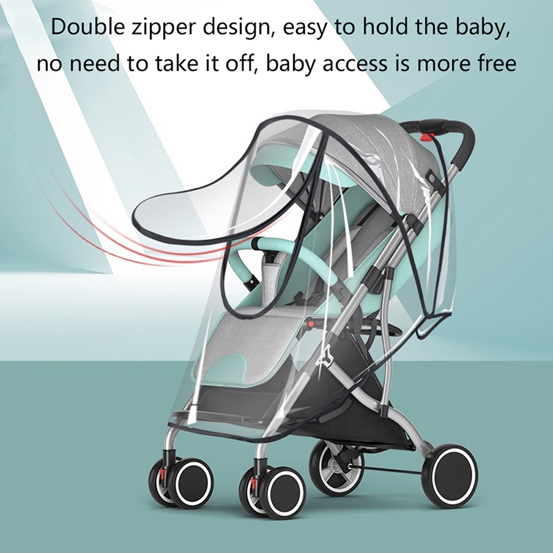 ベビーカーレインカバー子供用カートフロントガラスベビーカー傘 - Stroller Rain Cover のレビューと価格