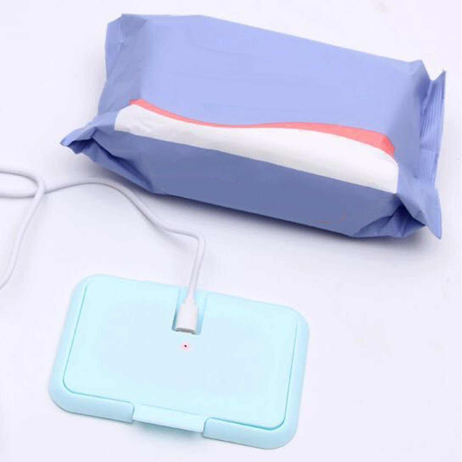 赤ちゃん用ウェットティッシュウォーマー。一定温度を保ち、持ち - Baby Wipe Warmer のレビューと価格