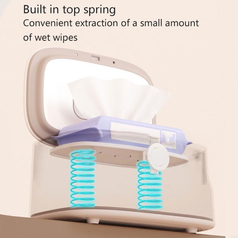 赤ちゃんのおしりふきウォーマー スプリング式設計、大容量クイ - Baby Wipe Warmer のレビューと価格